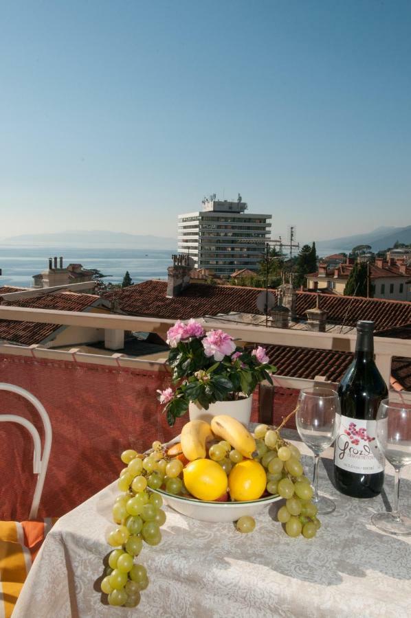 Iva 1, Wonderful View Of Kvarner Bay Opatija Exterior foto